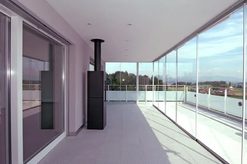 Attic apartment with winter garden and far-reaching views in Egg