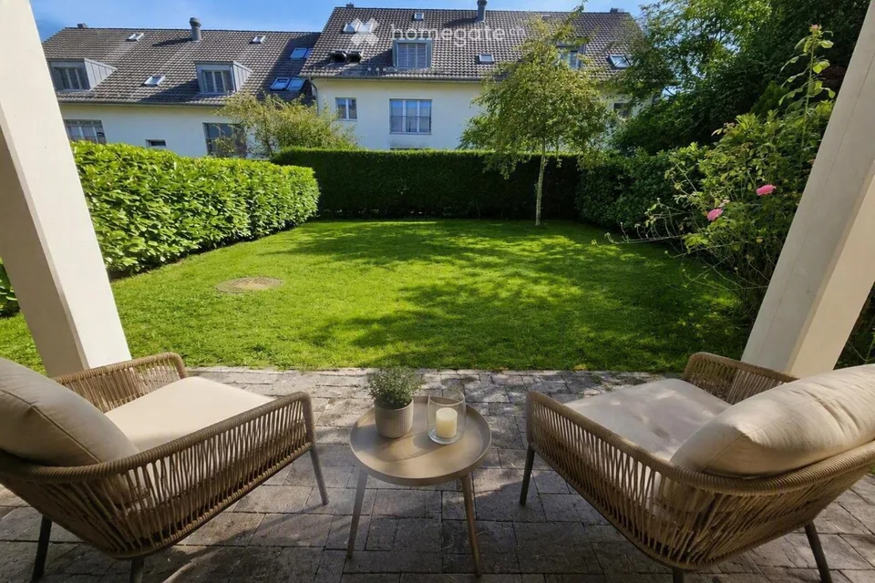Appartement calme de 2,5 pièces avec jardin à Binz/Maur : Vivre entre la ville et la nature