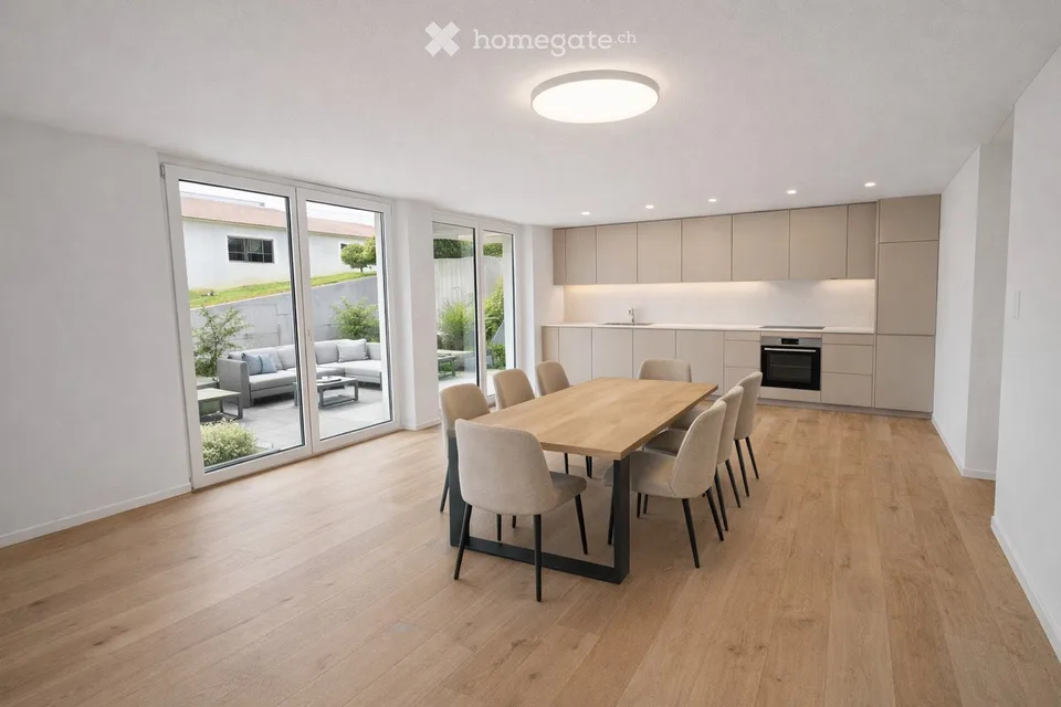 Moderne 3.5-Zimmer-Neubauwohnung in Haslen AI Sofort verfügbar!