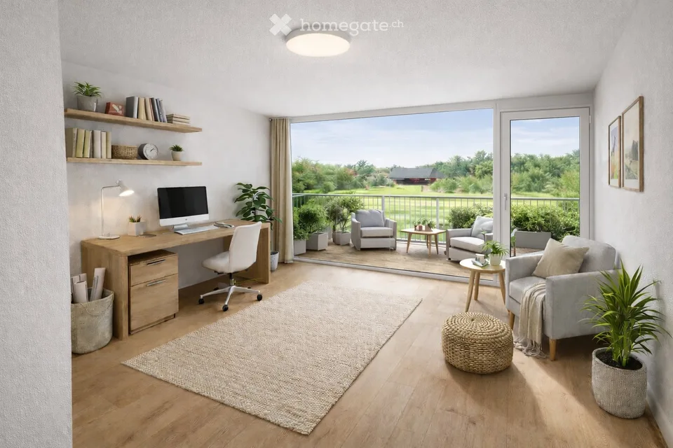 Moderne 3.5-Zimmer-Neubauwohnung in Haslen AI Sofort verfügbar!