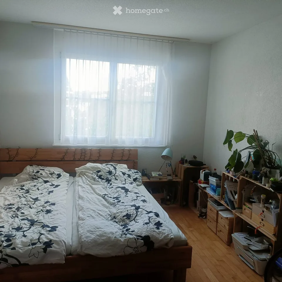 Bright 3.5-room apartment with balcony and private washing machine/dryer – available from January 2027