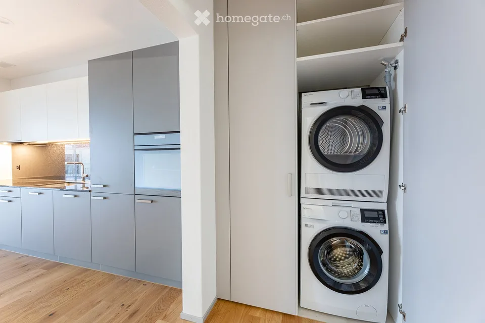 Moderne 3.5-Zimmer-Wohnung mit Balkon direkt am Bahnhof Hegi