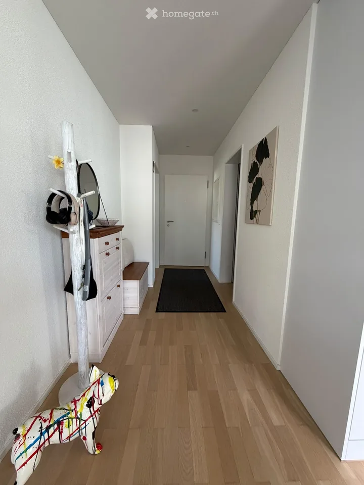 Bright 3.5-room apartment with balcony and beautiful view in Urdorf
