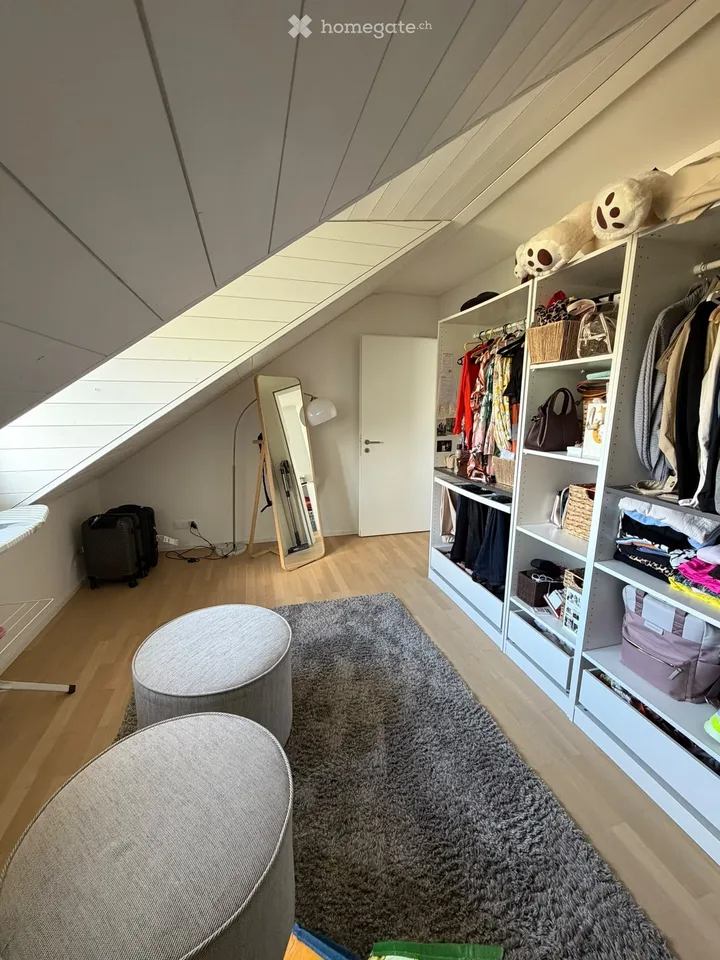 Bright 3.5-room apartment with balcony and beautiful view in Urdorf
