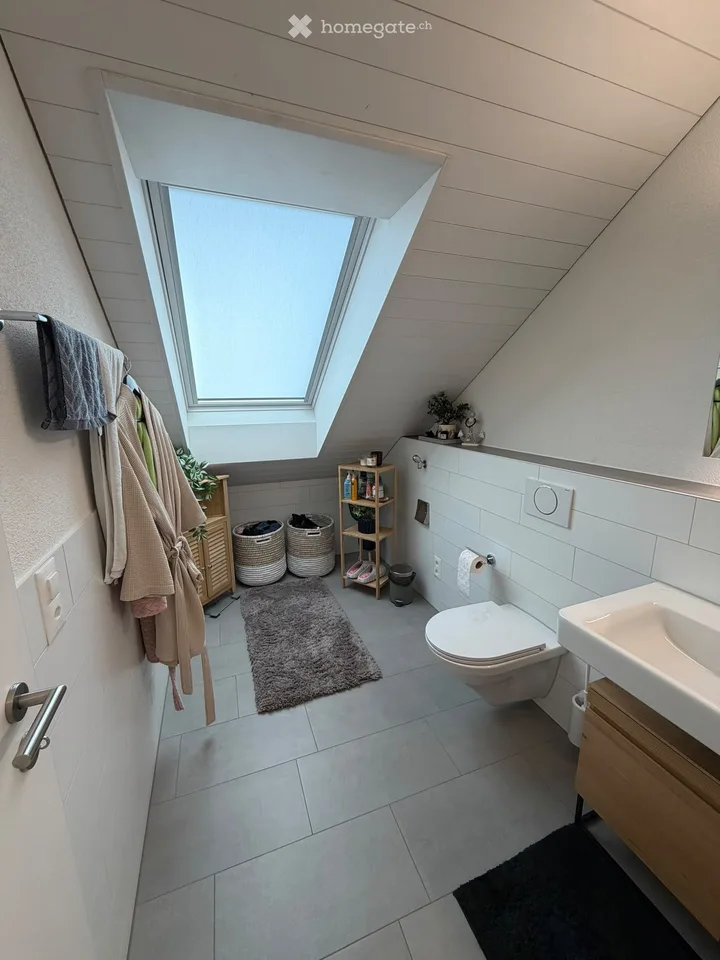 Bright 3.5-room apartment with balcony and beautiful view in Urdorf