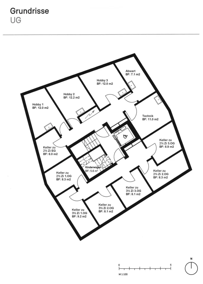 2.5 Zimmer Wohnung im 3. Stock in Wetzikon-Kempten