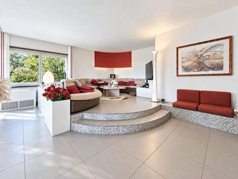 Mendrisio: Deliziosa casa unifamiliare contigua con splendido giardino e vista panoramica – foto 7 di 16