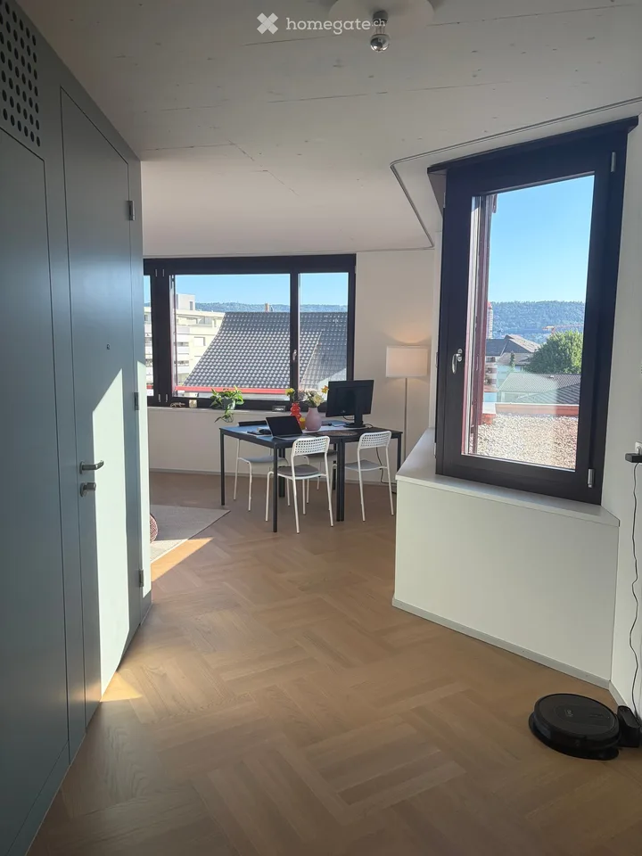 Modern 1.5-room attic apartment in Dietikon – New building from October 2026