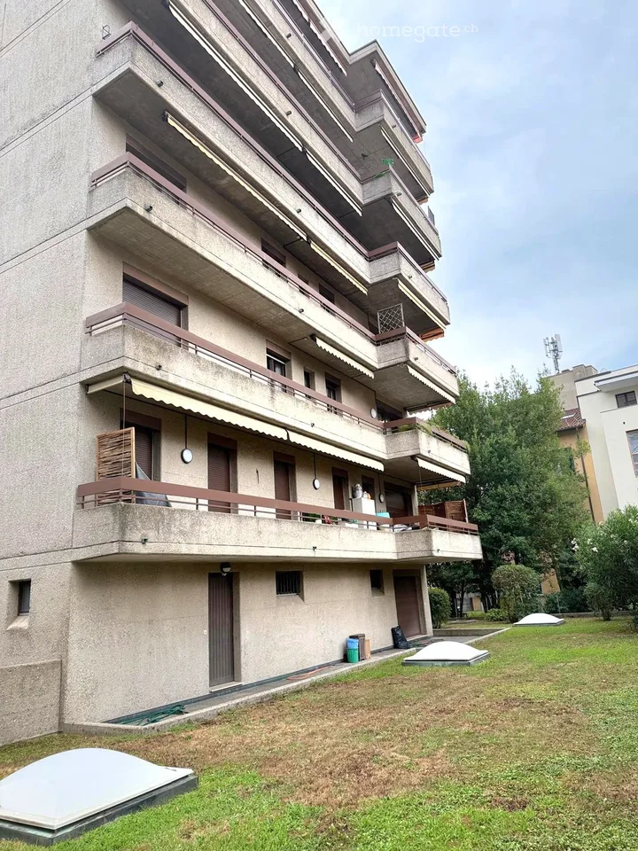 Helles 4.5-Zimmer-Apartment in Lugano – Via Marco da Carona 7