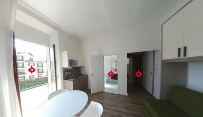 Einzimmerwohnung eingerichtet Nr. 106 - Maraini