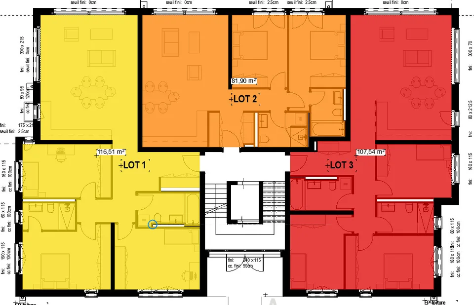 RESIDENCE DU DANUBE - Einheit 2 - 3,5 Zimmer, 82 m2 + privater Garten