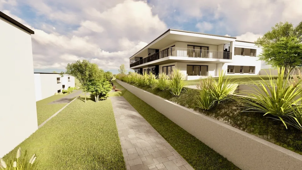 RESIDENCE DU DANUBE - Einheit 2 - 3,5 Zimmer, 82 m2 + privater Garten
