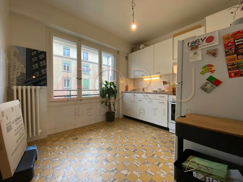 Sympathische 2-Zimmer-Wohnung im alten Stil in Pâquis
