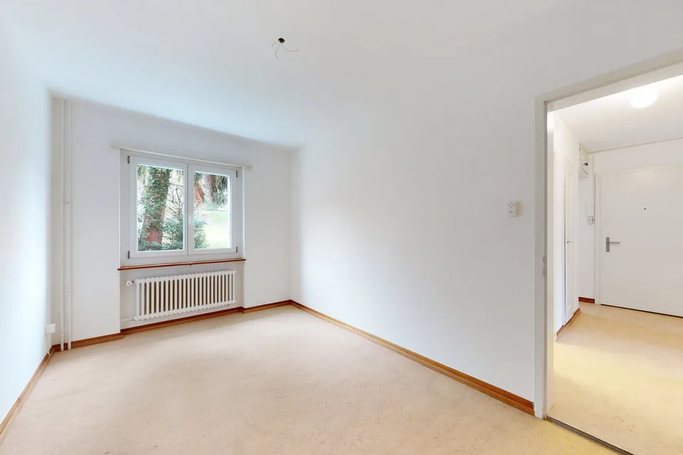 Der Bahnhof gleich um die Ecke - innert sieben Minuten zu Fuss erreichbar