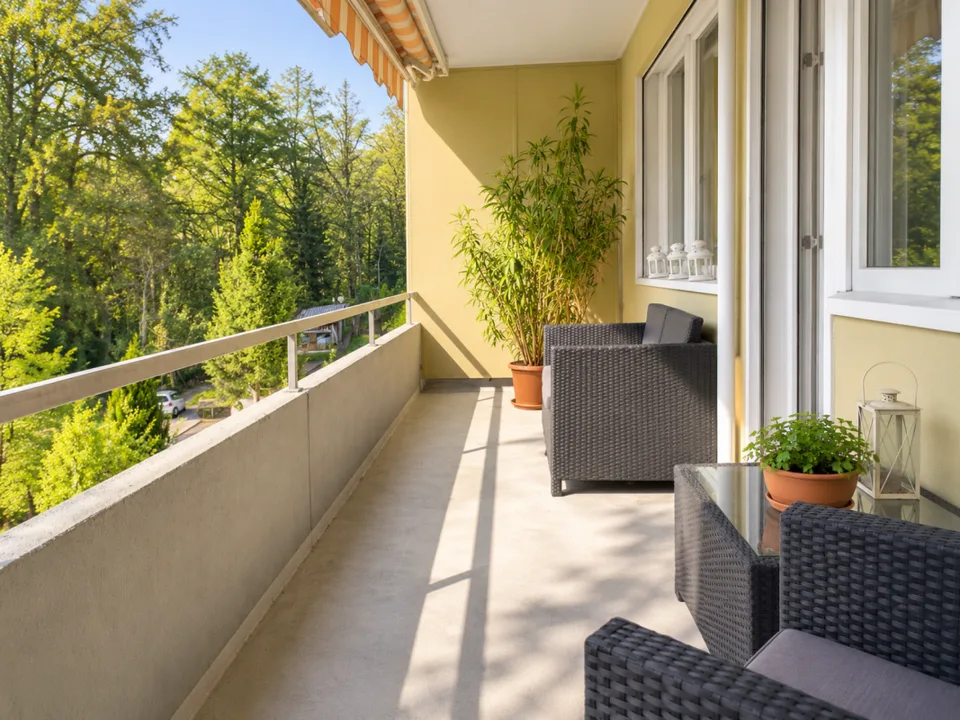 Helle 3.5Zi-Wohnung mit Balkon