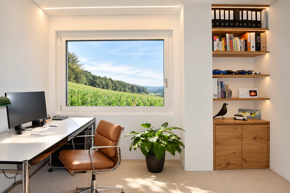 Appartamento smart home di 3,5 locali arredato di lusso con vista panoramica