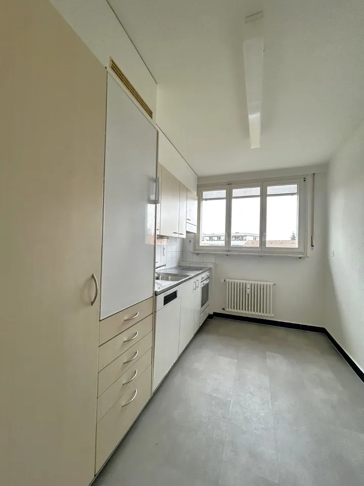 Appartement 3 pièces lumineux avec belle vue à Pratteln