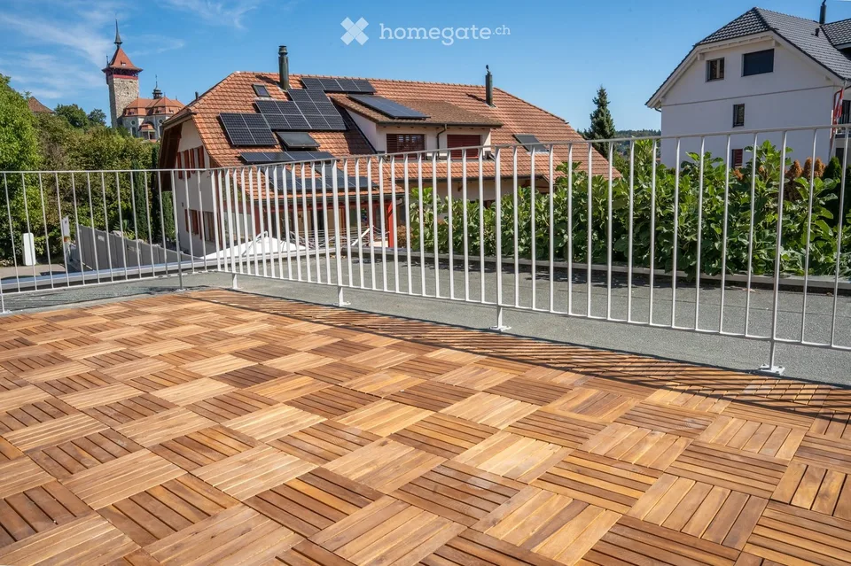 Appartement 2,5 pièces à Niedergösgen avec grande terrasse