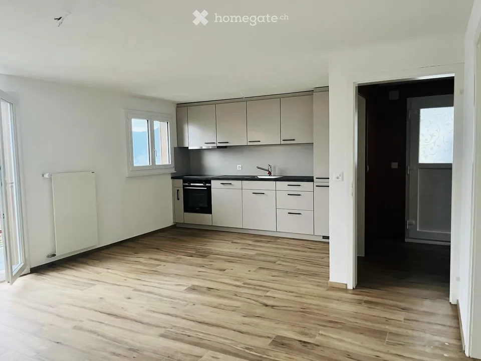 Appartement maisonnette 3 pièces avec vue sur la montagne à Seelisberg
