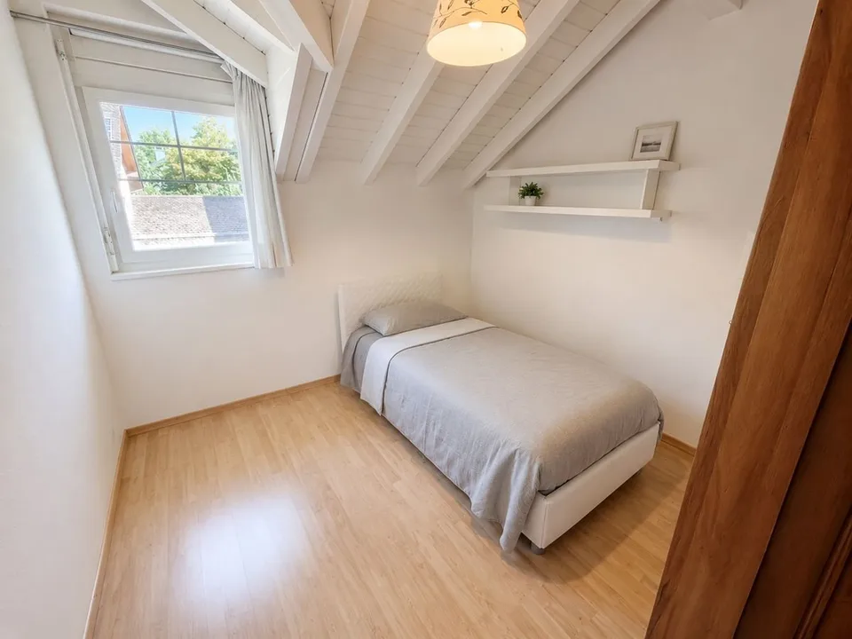 Familienhaus mit Möbeln und eigenem Garten in Carouge