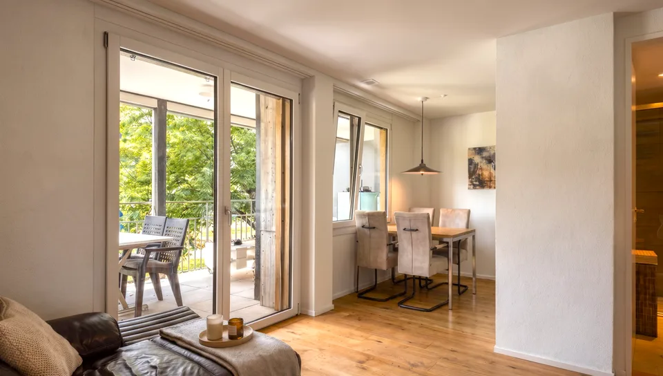 Wohnung mit Panoramablick ins Grüne – Foto 3 von 9