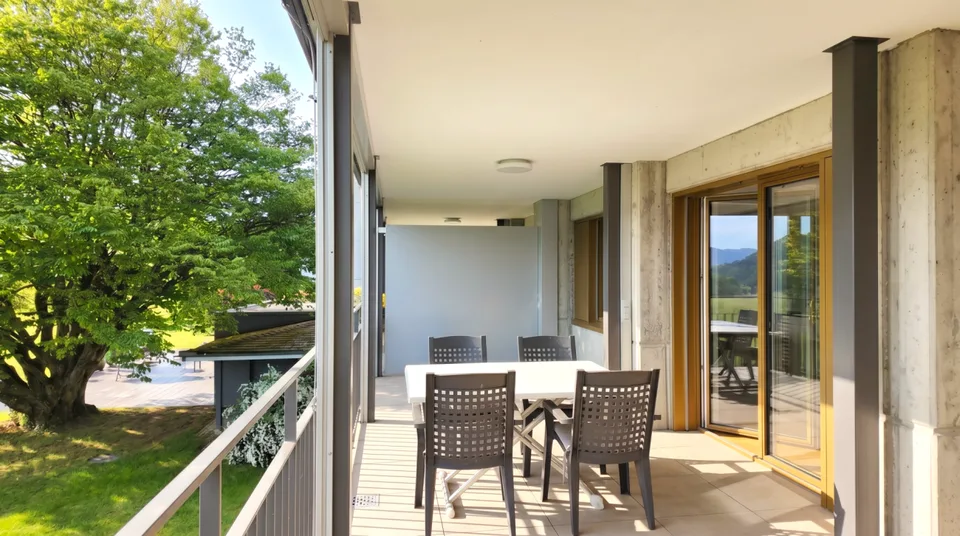 Wohnung mit Panoramablick ins Grüne – Foto 2 von 9