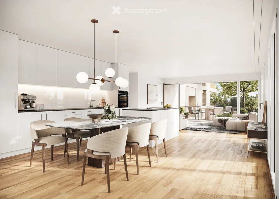 Appartamento moderno di 4,5 locali con balcone a Küttigen – Primo affitto!