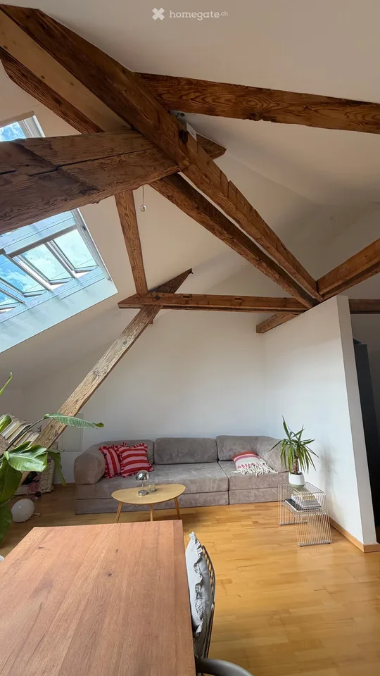 Wunderschöne 2.5Zi Dachwohnung im Zentrum von Biel