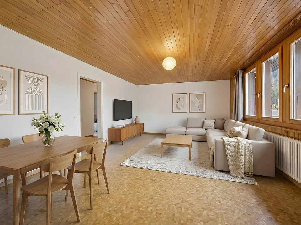 Charmant appartement 4.5 pièces dans un cadre montagnard idyllique – Boltigen