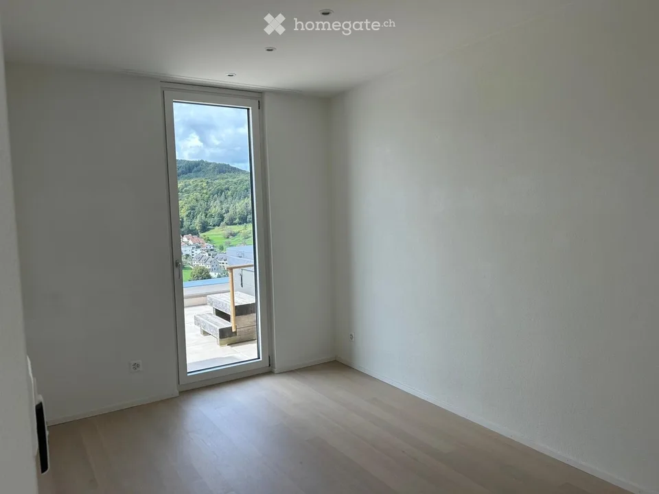 High-quality 4.5-room attic apartment with unique views and outdoor whirlpool