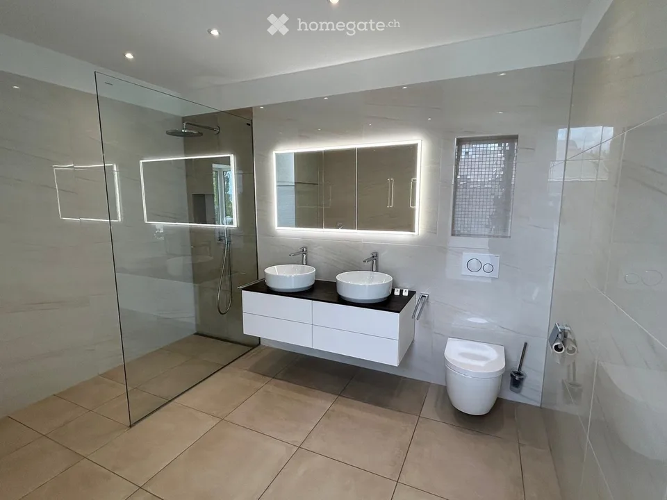 High-quality 4.5-room attic apartment with unique views and outdoor whirlpool