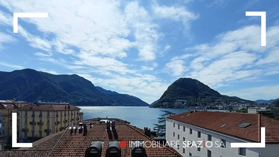 Wunderschönes Dachgeschoß zur Verkauf im Herzen von Lugano, nur zwei Schritte vom Seeufer entfernt – Foto 13 von 14