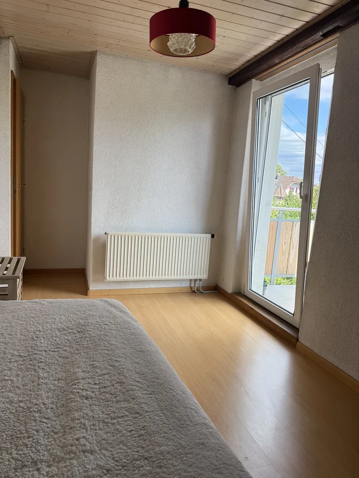 Charming apartment in small 3-family house with sunny balcony