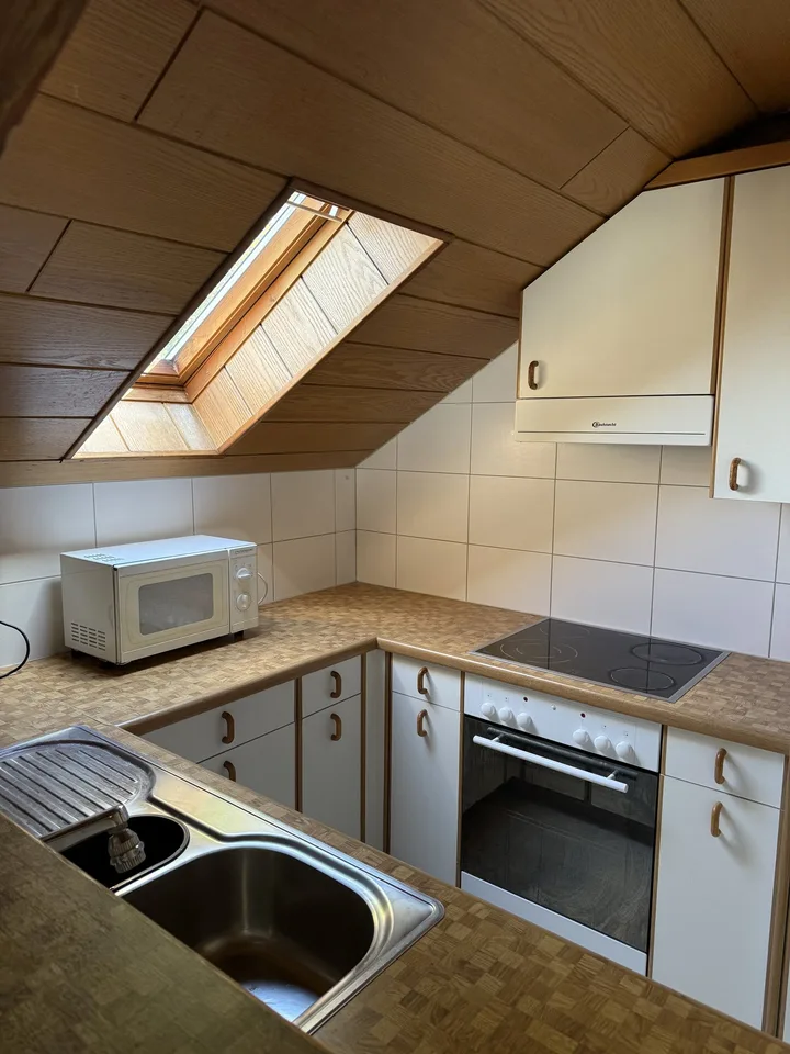 Charming apartment in small 3-family house with sunny balcony