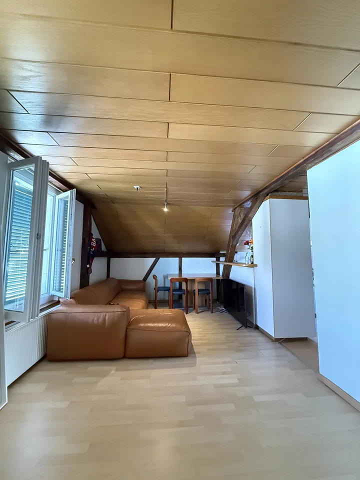 Charming apartment in small 3-family house with sunny balcony
