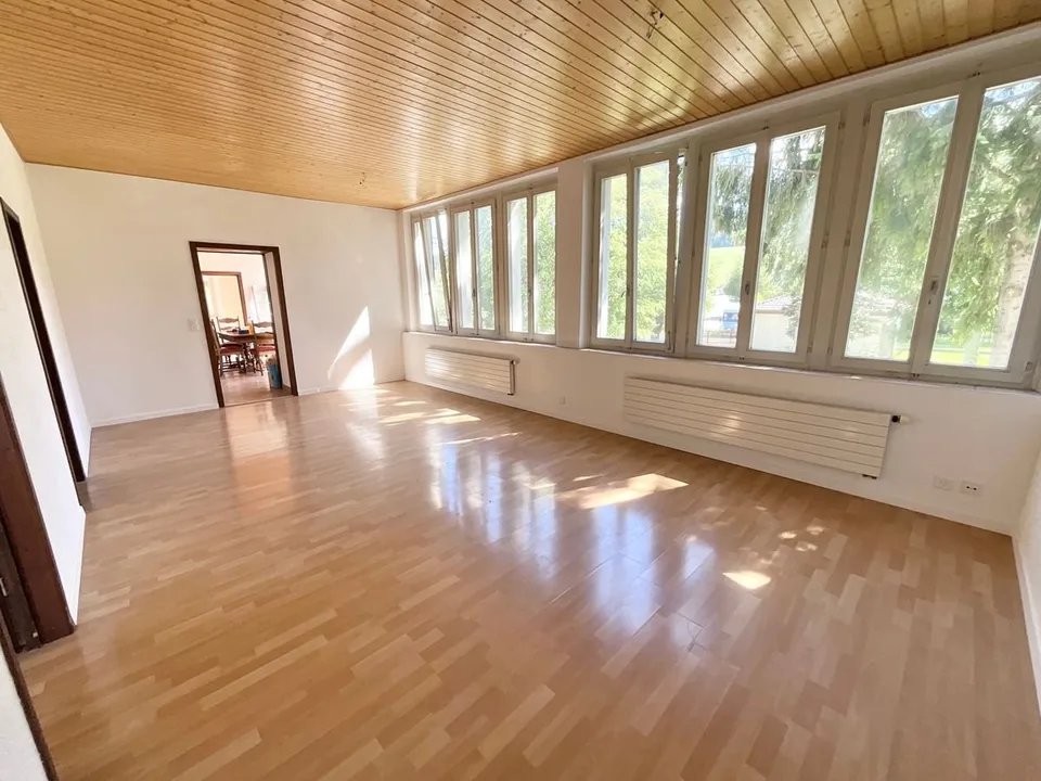 Bright ground floor apartment - beautiful volumes and versatile spaces