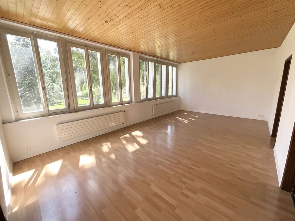 Bright ground floor apartment - beautiful volumes and versatile spaces