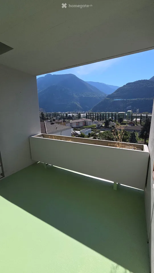 Schönes 2-Zimmer-Apartment komplett renoviert in Sierre