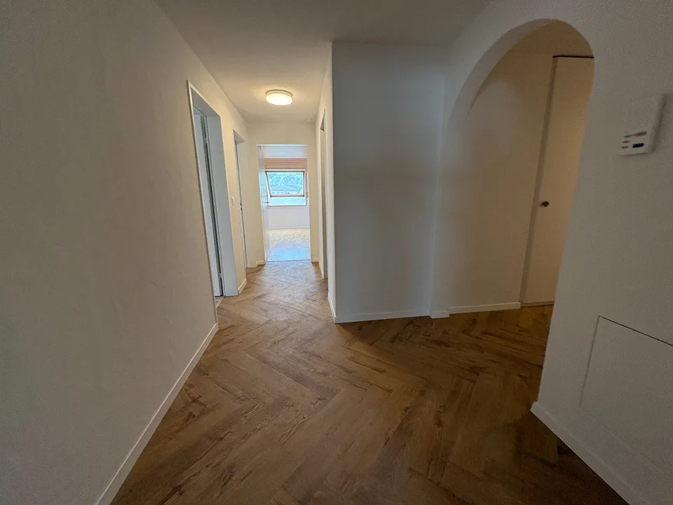 Appartement de 4,5 pièces rénové avec cheminée, ascenseur et vue panoramique