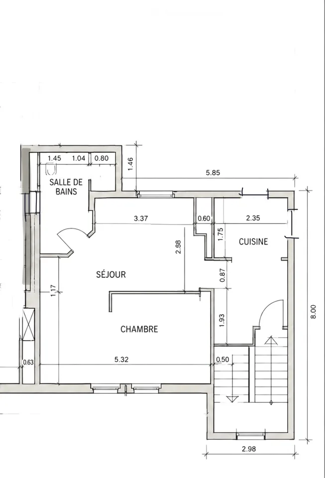 Charmant appartement de 2.5 pièces avec terrasse à Bex