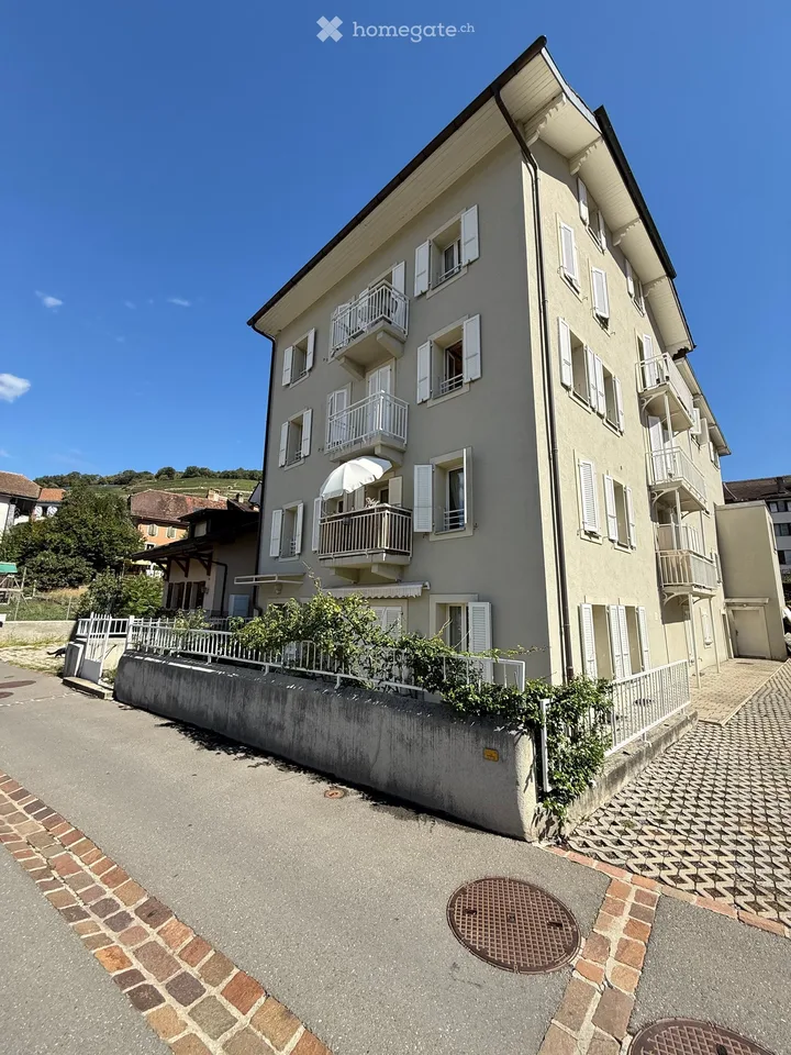 Charmant appartement de 2.5 pièces avec terrasse à Bex