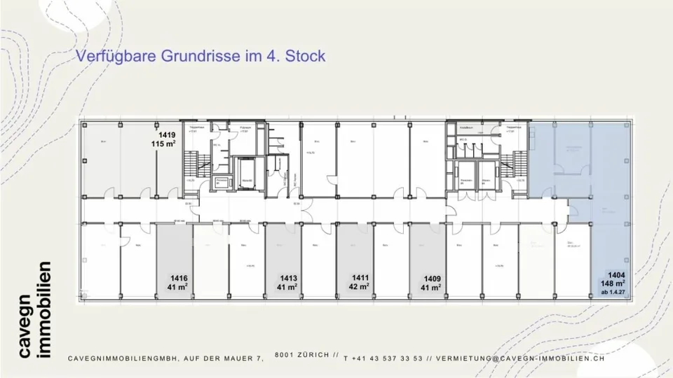 Espaces de bureaux prêts à être occupés directement à côté de la gare de Regensdorf – photo 8 sur 9