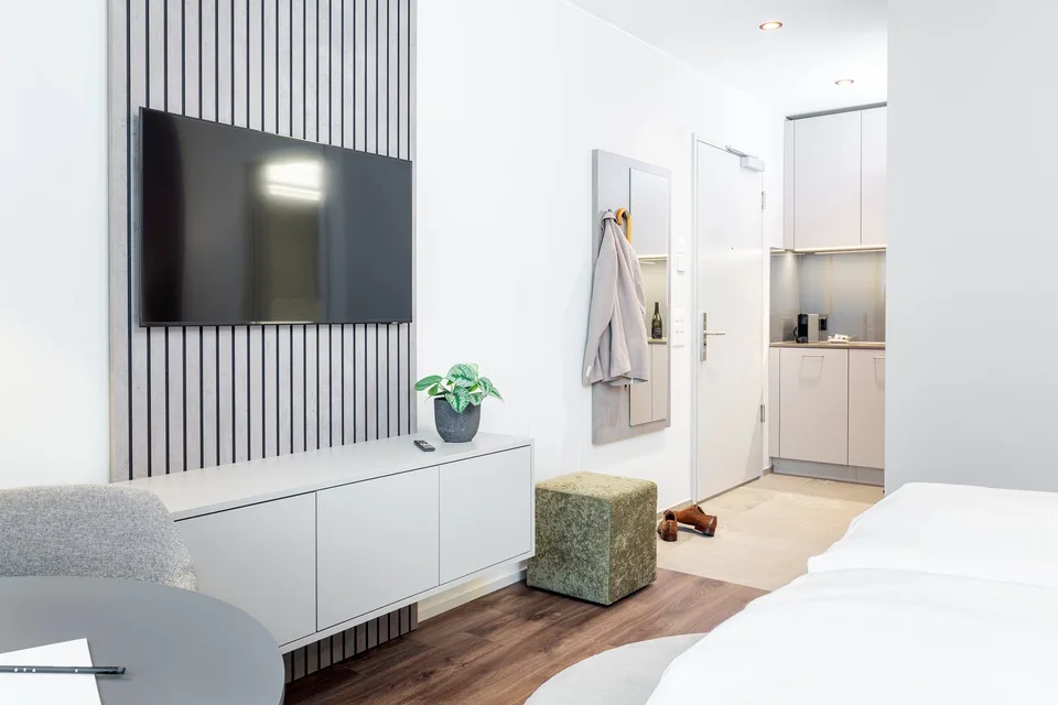 Studio Apartment möbiliert in Cham (Zug), Papieri-Areal