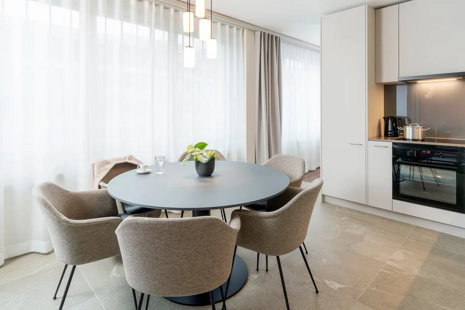 3-Zimmer Family Apartment möbliert in Cham (Zug), Papieri-Areal
