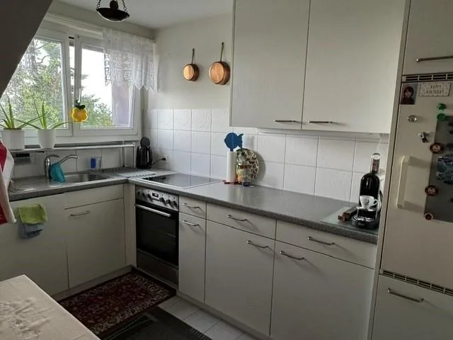 Für Sportliche und Junggebliebene, 2-Zimmerdachwohnung auf dem Bruderholz