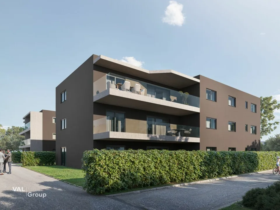 Residenza Althéa - Appartamento nuovo di 4,5 locali esposto a sud con balcone di 27 m²