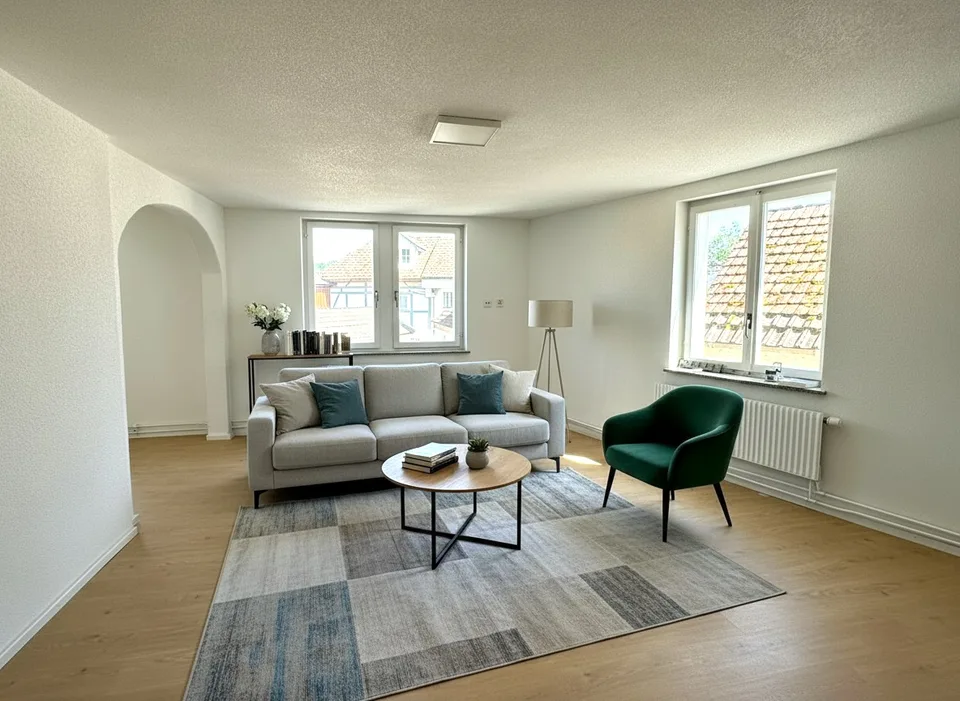 Grosszügige Attikawohnung vereint Modern und Charme