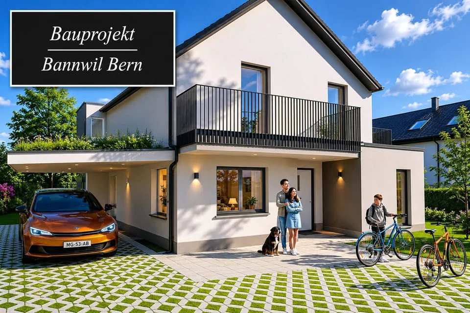 Neubau 6.5-Zi.-Einfamilienhaus mit Garten – Foto 2 von 7