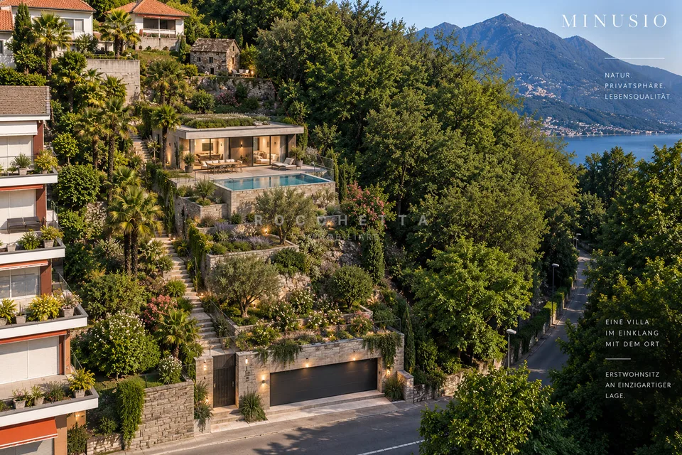 Terreno in posizione ricercata e con fantastica vista lago – Foto 2 von 9