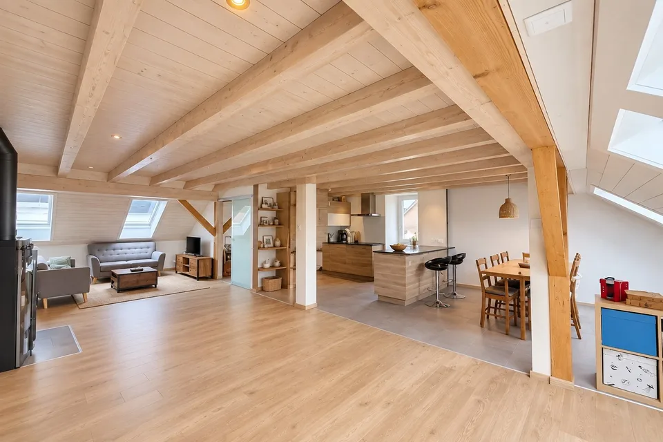 Luminoso loft in attico di 4.5 locali ad Alle – foto 2 di 14